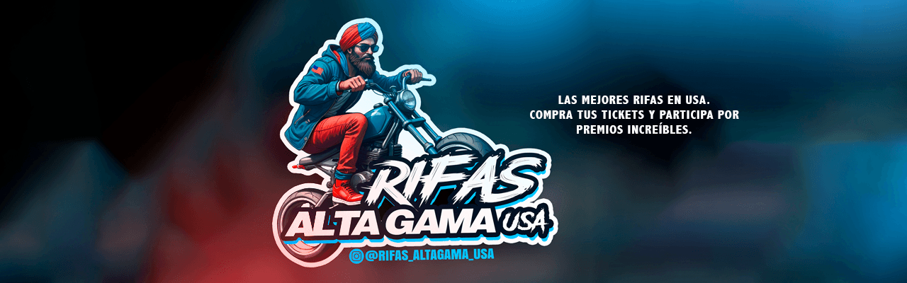 Banner Rifas Alta Gama USA